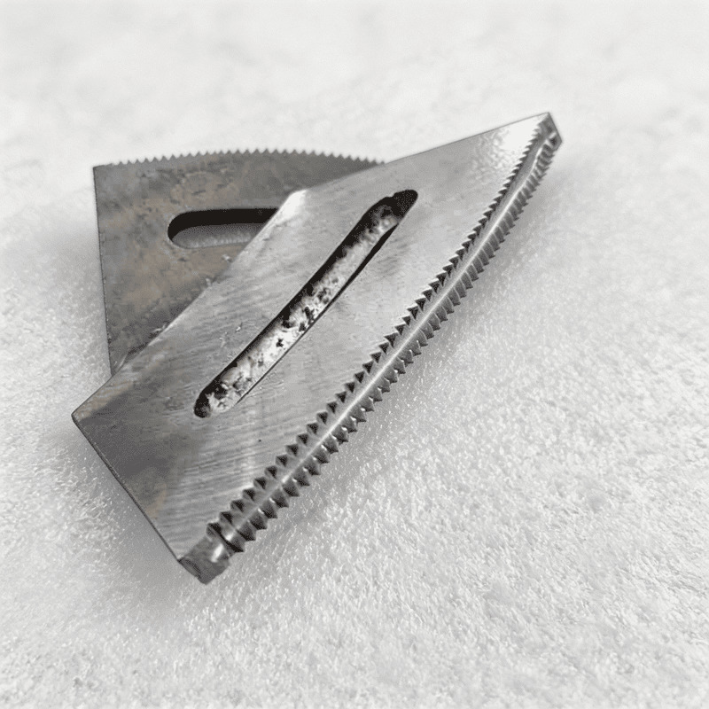 industrial serrated sector slotting knives