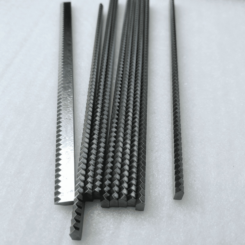 zigzag cut off knives for plastic film