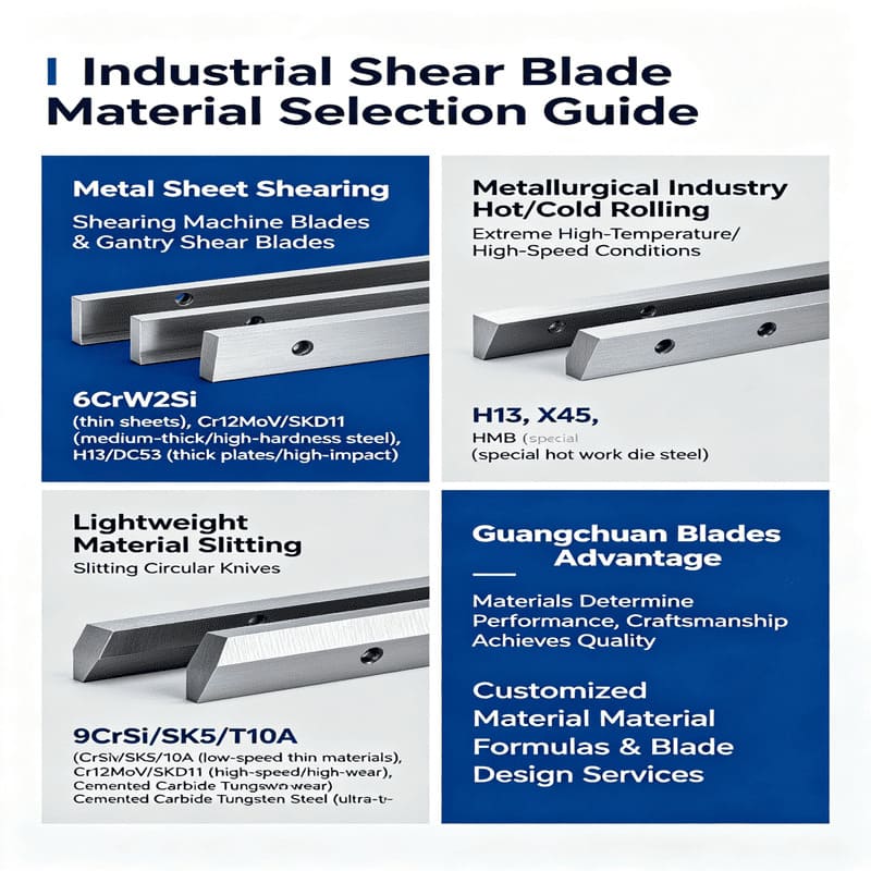 The Complete Guide to Selecting Materials for Industrial Shearing Blades